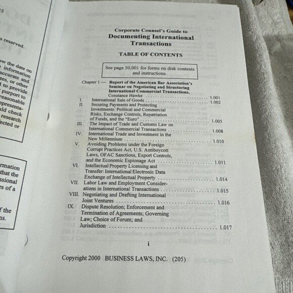 Documenting International Transactions Corporate Councel’s Guide BLI Law Book - Picture 13 of 14